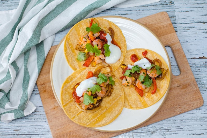 Asian-Mexican Fusion Tacos